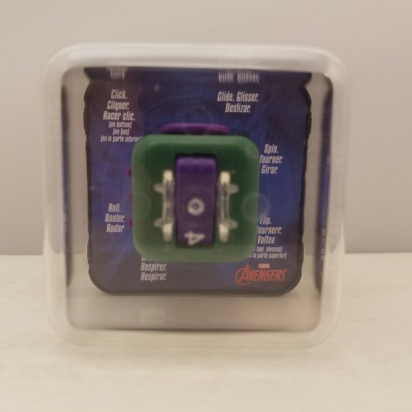 Marvel HULK Zuru Fidget Cube By Antsy Labs # 8107 Focus Aid - Picture 5 of 8